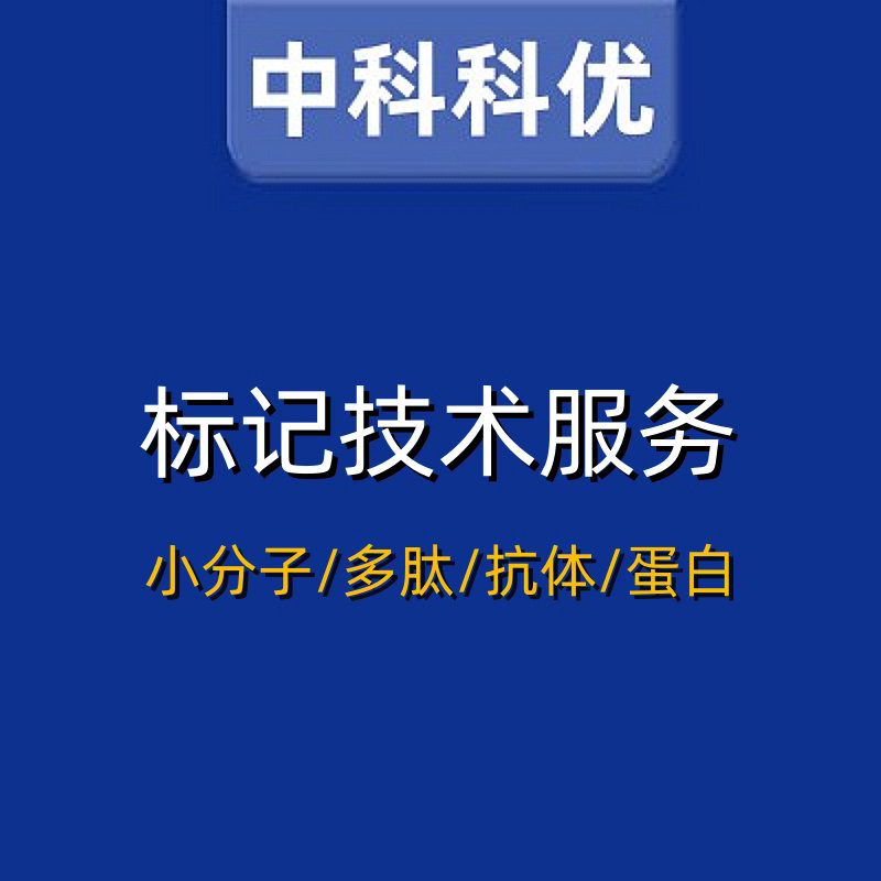 中科科优 小分子标记 多肽修饰 抗体标记 蛋白标记等技术服务