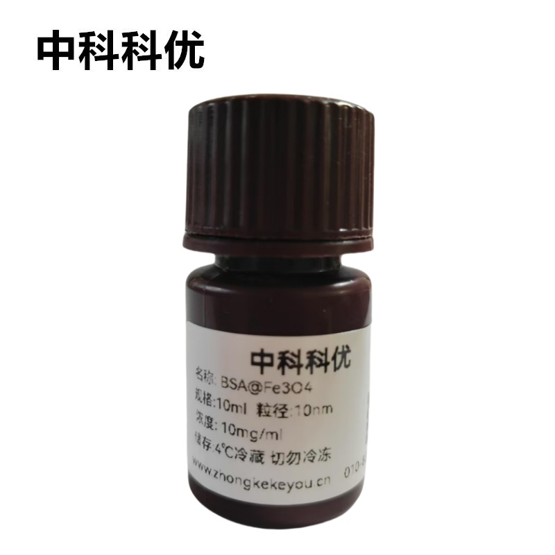 中科科优  BSA磁性纳米颗粒 BSA@Fe3O4 牛血清白蛋白包裹四氧化三铁磁性纳米颗粒 支持定制